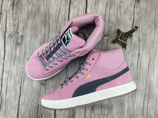 Puma Suede High-Top Women Skate Sneaker--006